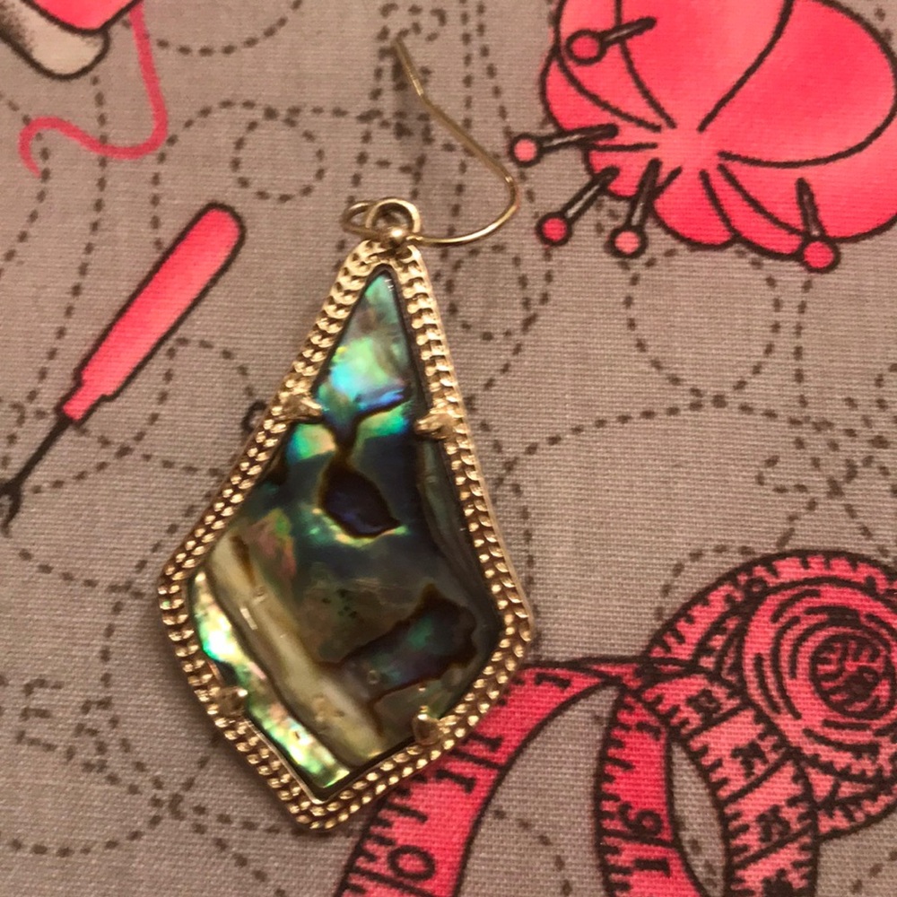 Kendra Scott Single Abalone Alex